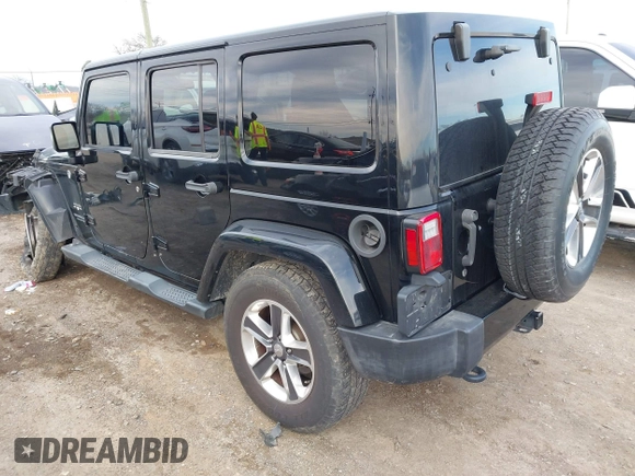 2016 Jeep Wrangler Unlimited 75th Anniversary with VIN 1C4BJWEG1GL221873, listed as a IAAI auction lot 41635788 with 148,493 mi miles. Bid and sale history available at carsss.com. Image 3.