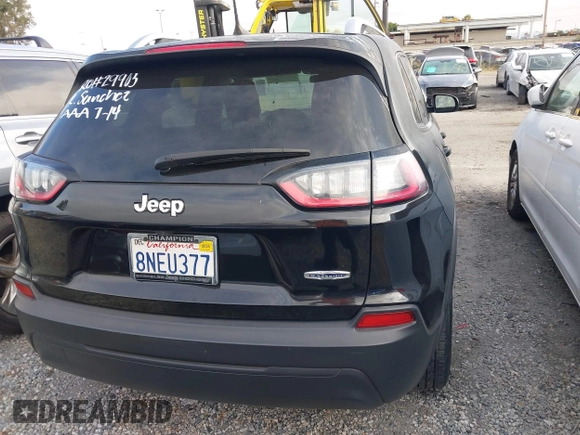2019 Jeep Cherokee Latitude z VIN 1C4PJLCB2KD455843, wystawiony jako IAAI lot #42779247 z przebiegiem 65 576 mil mil oraz . Historia ofert i sprzedaży dostępna na DreamBid. Obrazek 17.