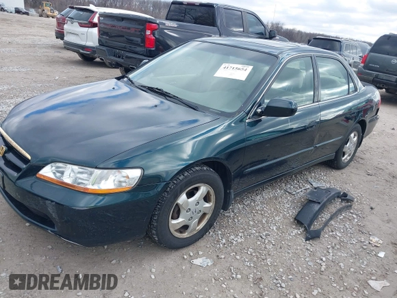 2000 Honda Accord EX z VIN JHMCG5659YC001925, wystawiony jako IAAI lot #41715654 z przebiegiem 190 605 mil mil oraz . Historia ofert i sprzedaży dostępna na DreamBid. Obrazek 2.