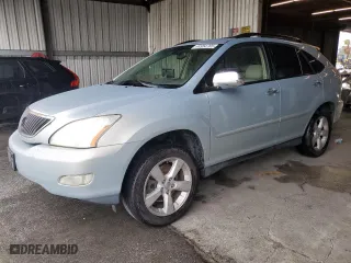 2005 Lexus RX 330 with VIN JTJGA31U350047347, listed as a Copart auction lot 44954765 with 217,444 mi miles and Salvage Title. Bid and sale history available at carsss.com. Image 1.