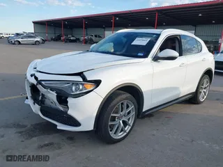 2018 Alfa Romeo Stelvio with VIN ZASFAKANXJ7B73800, listed as a IAAI auction lot 41028864 with 102,518 mi miles. Bid and sale history available at carsss.com. Image 17.