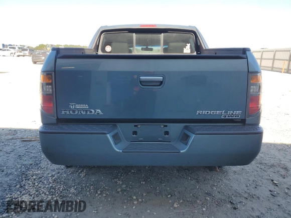 2008 Honda Ridgeline RTL with VIN 2HJYK16528H515459, listed as a Copart auction lot 76568374 with 304,218 mi miles and Salvage Title. Bid and sale history available at carsss.com. Image 6.