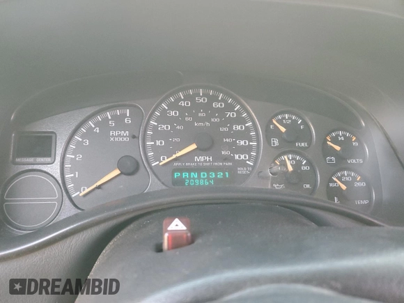 2002 Chevrolet Avalanche z VIN 3GNEC13T62G249465, wystawiony jako Copart lot #84878094 z przebiegiem 209 864 mil mil oraz Czysty tytuł • Clean title. Historia ofert i sprzedaży dostępna na DreamBid. Obrazek 9.