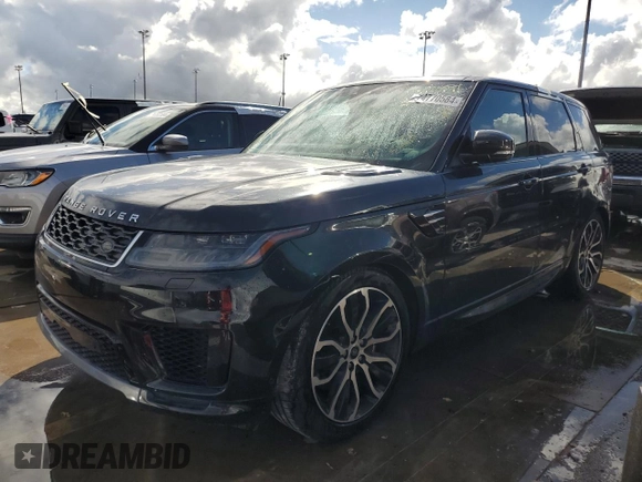2020 Land Rover Range Rover with VIN SALWR2RY1LA748753, listed as a Copart auction lot 74770584 with 41,658 mi miles and Non repairable. Bid and sale history available at DreamBid. Image 1.