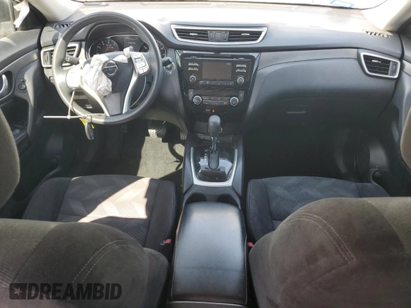 2014 Nissan Rogue SV with VIN 5N1AT2MT0EC848828, listed as a Copart auction lot 55297045 with 114,431 mi miles and Salvage Title. Bid and sale history available at DreamBid. Image 8.
