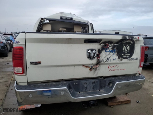 2018 Ram 2500 Laramie with VIN 3C6UR5FLXJG316290, listed as a Copart auction lot 86136614 with 0 mi miles and Salvage Title. Bid and sale history available at carsss.com. Image 6.