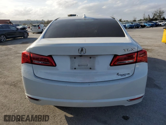 2020 Acura TLX with VIN 19UUB1F35LA001437, listed as a Copart auction lot 47589375 with 118,679 mi miles and Salvage Title. Bid and sale history available at carsss.com. Image 6.