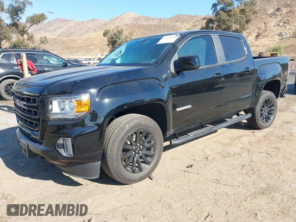 2022 GMC Canyon 2WD Elevation with VIN 1GTG5CEN0N1258686, listed as a IAAI auction lot 41290113 with 32,939 mi miles. Bid and sale history available at carsss.com. Image 17.