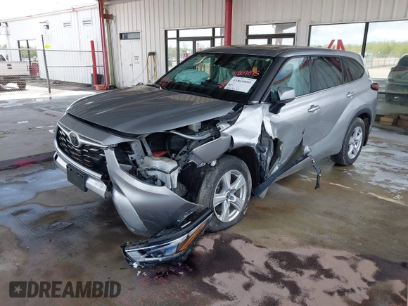 2021 Toyota Highlander L z VIN 5TDCZRBH9MS543232, wystawiony jako IAAI lot #41869895 z przebiegiem 41 031 mil mil oraz . Historia ofert i sprzedaży dostępna na DreamBid. Obrazek 6.