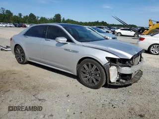 2017 Lincoln Continental Reserve with VIN 1LN6L9RP6H5608332, listed as a Copart auction lot 69390954 with 123,311 mi miles and Salvage Title. Bid and sale history available at carsss.com. Image 4.