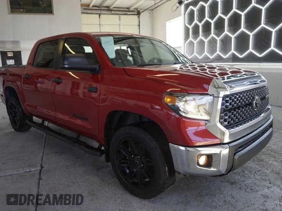 2020 Toyota Tundra 2WD SR5 with VIN 5TFEY5F14LX270310, listed as a Copart auction lot 51654305 with 53,062 mi miles and Salvage Title. Bid and sale history available at carsss.com. Image 1.