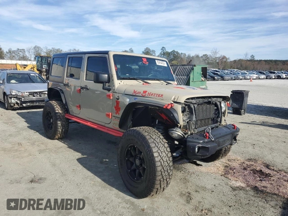 2017 Jeep Wrangler Unlimited Rubicon Recon with VIN 1C4BJWFG9HL586169, listed as a Copart auction lot 80454624 with 174,987 mi miles and Salvage title. Bid and sale history available at DreamBid. Image 4.