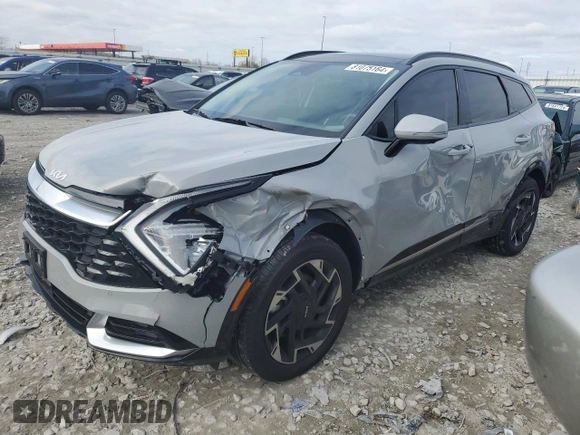 2024 Kia Sportage SX-Prestige with VIN 5XYK5CDF8RG179163, listed as a Copart auction lot 81075164 with 14,229 mi miles and Salvage Title. Bid and sale history available at DreamBid. Image 1.