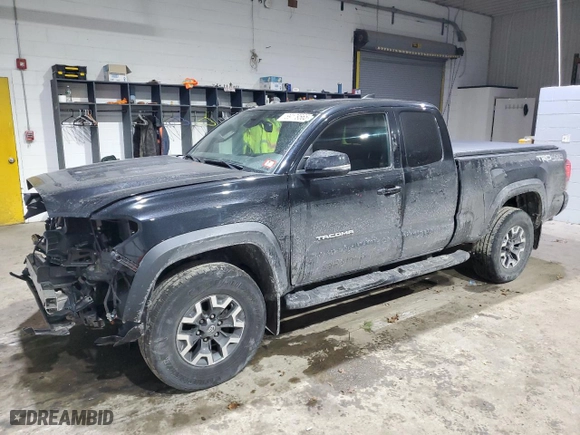 2019 Toyota Tacoma 4WD SR5 with VIN 5TFSZ5AN5KX184464, listed as a Copart auction lot 89179565 with 72,768 mi miles and Salvage Title. Bid and sale history available at carsss.com. Image 1.