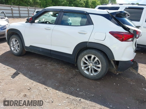 2022 Chevrolet TrailBlazer LS with VIN KL79MMS21NB104751, listed as a IAAI auction lot 42157858 with 25,669 mi miles and . Bid and sale history available at DreamBid. Image 3.
