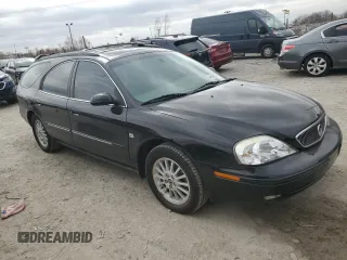 2003 Mercury Sable LS Premium with VIN 1MEHM59S83A615711, listed as a Copart auction lot 49820525 with 108,594 mi miles and Salvage Title. Bid and sale history available at DreamBid. Image 4.