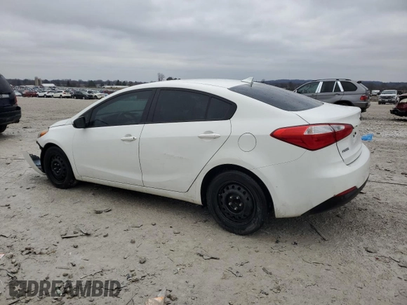 2016 Kia Forte LX with VIN KNAFK4A67G5595101, listed as a Copart auction lot 83314634 with 102,434 mi miles and Clean Title. Bid and sale history available at carsss.com. Image 2.