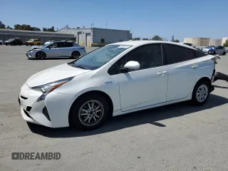 2016 Toyota Prius Two z VIN JTDKBRFU0G3016161, wystawiony jako Copart lot #59258175 z przebiegiem 149 447 mil mil oraz Szkoda całkowita • Salvage title. Historia ofert i sprzedaży dostępna na DreamBid. Obrazek 1.
