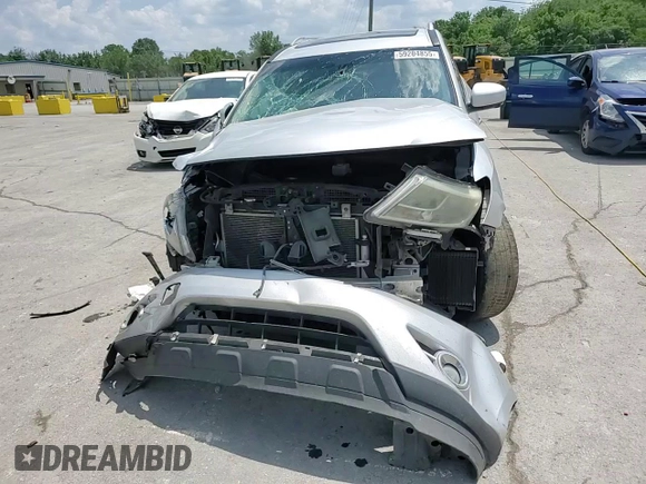 2016 Nissan Pathfinder SL with VIN 5N1AR2MN7GC604256, listed as a Copart auction lot 59204855 with 224,594 mi miles and Salvage title. Bid and sale history available at DreamBid. Image 15.