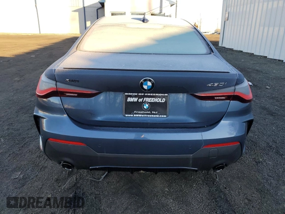 2023 BMW 4 Series 430i xDrive with VIN WBA73AP03PCL76456, listed as a Copart auction lot 41423564 with 10,889 mi miles and . Bid and sale history available at DreamBid. Image 6.