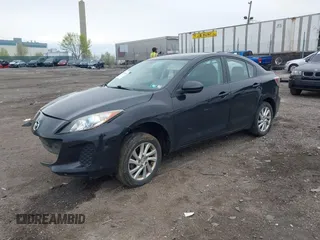 2012 Mazda Mazda3 i Touring with VIN JM1BL1V84C1698504, listed as a IAAI auction lot 42039726 with Not Provided miles. Bid and sale history available at carsss.com. Image 2.