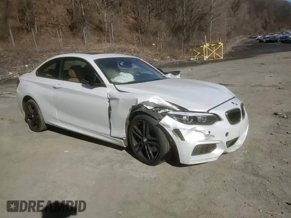 2020 BMW 2 Series M240i xDrive with VIN WBA2J7C02L7E06027, listed as a Copart auction lot 47505195 with 34,965 mi miles and Salvage Title. Bid and sale history available at carsss.com. Image 10.
