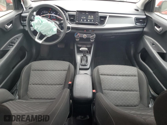 2020 Kia Rio S with VIN 3KPA25AD0LE348289, listed as a Copart auction lot 51843205 with 29,490 mi miles and Salvage Title. Bid and sale history available at DreamBid. Image 8.