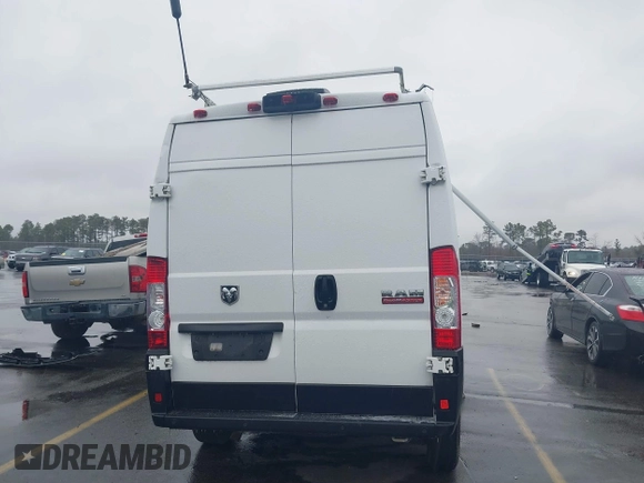 2020 Ram ProMaster Cargo with VIN 3C6TRVDG9LE122141, listed as a IAAI auction lot 41293221 with 78,143 mi miles and . Bid and sale history available at carsss.com. Image 16.