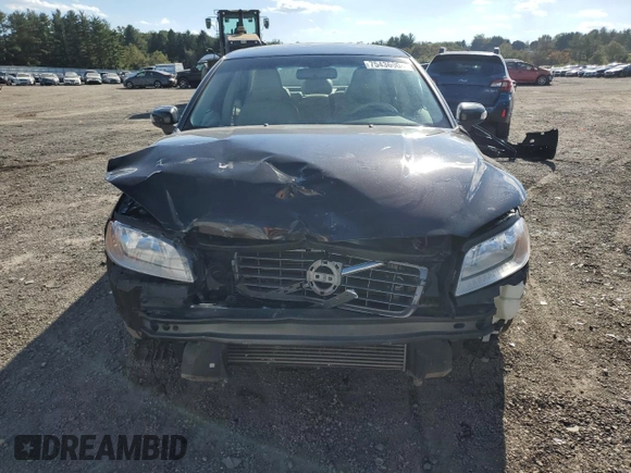 2010 Volvo S80 I6 Turbo with VIN YV1992AH8A1120437, listed as a Copart auction lot 75436904 with 169,675 mi miles and Salvage Title. Bid and sale history available at carsss.com. Image 5.