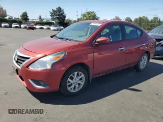 2019 Nissan Versa SV z VIN 3N1CN7AP9KL834909, wystawiony jako Copart lot #57811615 z przebiegiem 37 082 mil mil oraz Szkoda całkowita • Salvage title. Historia ofert i sprzedaży dostępna na DreamBid. Obrazek 1.