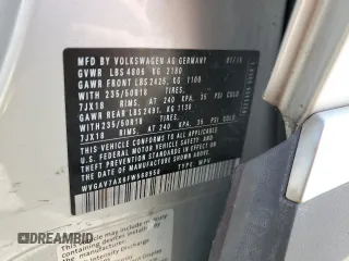2015 Volkswagen Tiguan S z VIN WVGAV7AX6FW568958, wystawiony jako Copart lot #56716525 z przebiegiem 100 839 mil mil oraz Szkoda całkowita • Salvage title. Historia ofert i sprzedaży dostępna na DreamBid. Obrazek 12.