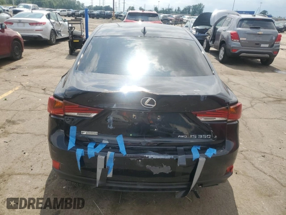 2017 Lexus IS 350 with VIN JTHCE1D22H5013734, listed as a Copart auction lot 62347885 with 93,997 mi miles and Clean title. Bid and sale history available at DreamBid. Image 6.