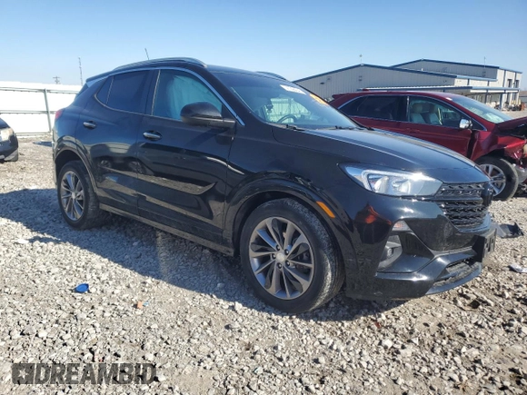 2021 Buick Encore GX Select with VIN KL4MMDS2XMB058746, listed as a Copart auction lot 41926045 with 42,738 mi miles and Salvage title. Bid and sale history available at DreamBid. Image 4.