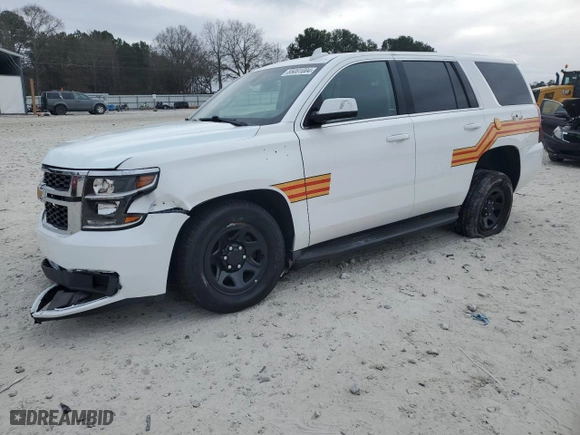 2015 Chevrolet Tahoe Commercial with VIN 1GNSK2EC6FR703342, listed as a Copart auction lot 85081004 with 134,579 mi miles and Non Repairable. Bid and sale history available at carsss.com. Image 1.