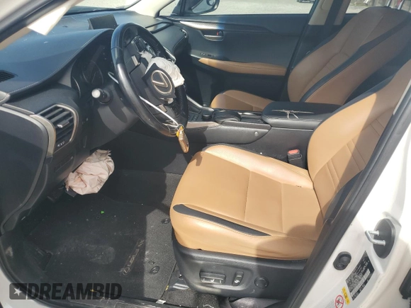 2016 Lexus NX 200t z VIN JTJYARBZ4G2030663, wystawiony jako Copart lot #60417284 z przebiegiem 87 202 mil mil oraz Szkoda całkowita • Salvage title. Historia ofert i sprzedaży dostępna na DreamBid. Obrazek 7.