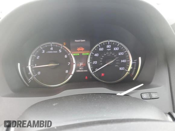 2017 Acura MDX w/Advance Pkg with VIN 5FRYD4H83HB033577, listed as a Copart auction lot 50218963 with 100,632 mi miles. Bid and sale history available at carsss.com. Image 9.