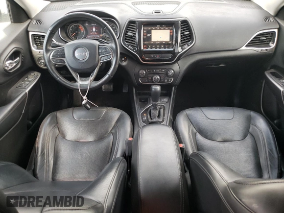2019 Jeep Cherokee Limited with VIN 1C4PJLDN3KD160680, listed as a Copart auction lot 56546863 with 101,967 mi miles and . Bid and sale history available at DreamBid. Image 8.
