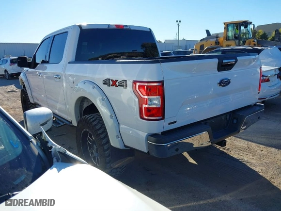 2018 Ford F-150 XL with VIN 1FTEW1E56JKE31477, listed as a IAAI auction lot 40838451 with 75,325 mi miles. Bid and sale history available at carsss.com. Image 3.