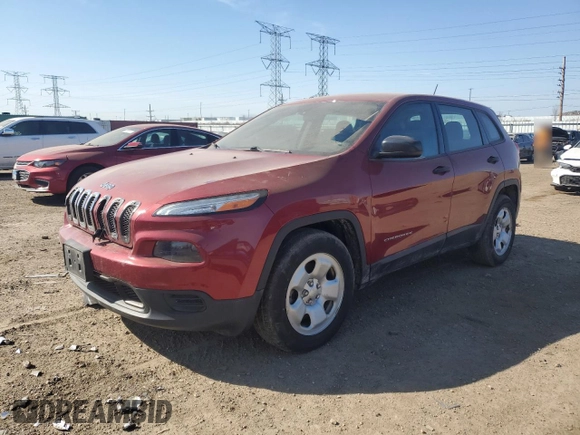 2016 Jeep Cherokee Altitude with VIN 1C4PJLAB7GW136579, listed as a Copart auction lot 48303895 with 111,611 mi miles and Salvage Title. Bid and sale history available at DreamBid. Image 1.
