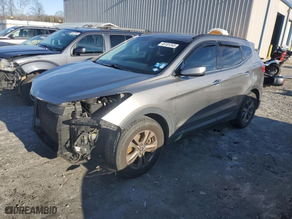 2016 Hyundai Santa Fe Sport with VIN 5XYZU3LBXGG374565, listed as a Copart auction lot 45181345 with NaN miles and Salvage Title. Bid and sale history available at carsss.com. Image 1.