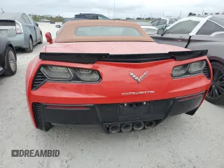 2016 Chevrolet Corvette Z06 3LZ with VIN 1G1YU3D63G5600184, listed as a Copart auction lot 74736534 with 0 mi miles and Salvage Title. Bid and sale history available at carsss.com. Image 6.