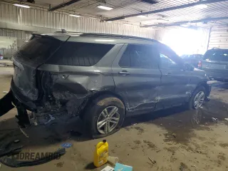 2024 Ford Explorer XLT with VIN 1FMSK8DH7RGA01857, listed as a Copart auction lot 46520615 with 0 mi miles and Salvage Title. Bid and sale history available at carsss.com. Image 3.