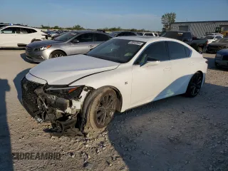 2023 Lexus IS with VIN JTHGZ1B24P5066460, listed as a Copart auction lot 70842564 with 31,280 mi miles and Salvage Title. Bid and sale history available at carsss.com. Image 1.