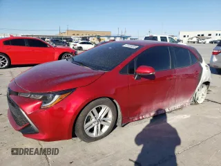 2022 Toyota Corolla Hatchback SE with VIN JTND4MBE0N3177333, listed as a Copart auction lot 41970455 with 0 mi miles and Salvage Title. Bid and sale history available at carsss.com. Image 1.