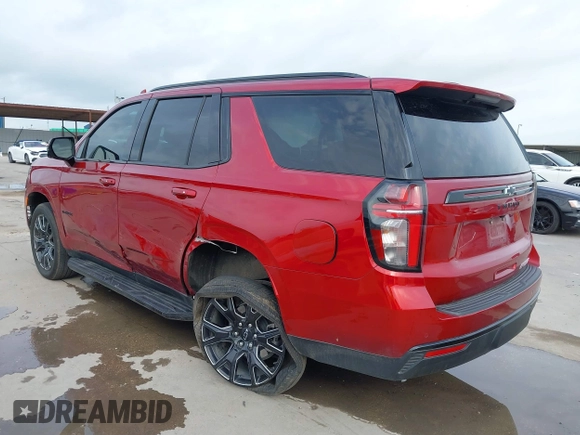 2024 Chevrolet Tahoe RST with VIN 1GNSCRKD7RR409245, listed as a IAAI auction lot 42133470 with 11,051 mi miles and . Bid and sale history available at DreamBid. Image 3.