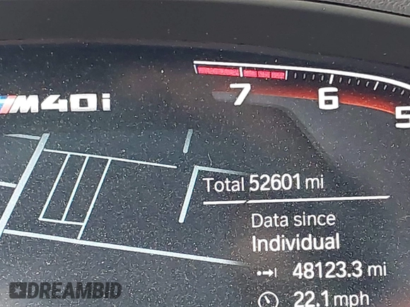 2020 BMW X3 M40i with VIN 5UXTY9C08LL304569, listed as a IAAI auction lot 41680838 with 52,601 mi miles and . Bid and sale history available at DreamBid. Image 16.