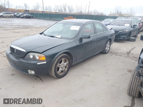 2002 Lincoln LS w/Base Pkg with VIN 1LNHM87A92Y685863, listed as a IAAI auction lot 41457021 with 145,022 mi miles. Bid and sale history available at carsss.com. Image 2.