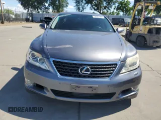 2012 Lexus LS 460 with VIN JTHBL5EF0C5109106, listed as a Copart auction lot 56967365 with Not provided miles and Salvage title. Bid and sale history available at DreamBid. Image 5.