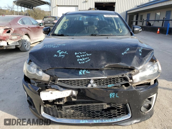 2016 Mitsubishi Lancer ES with VIN JA32U2FU5GU001861, listed as a Copart auction lot 76461034 with 136,135 mi miles and Salvage Title. Bid and sale history available at DreamBid. Image 5.