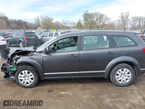 2014 Dodge Journey American Value with VIN 3C4PDCAB7ET151254, listed as a IAAI auction lot 41962026 with 161,115 mi miles and . Bid and sale history available at DreamBid. Image 14.